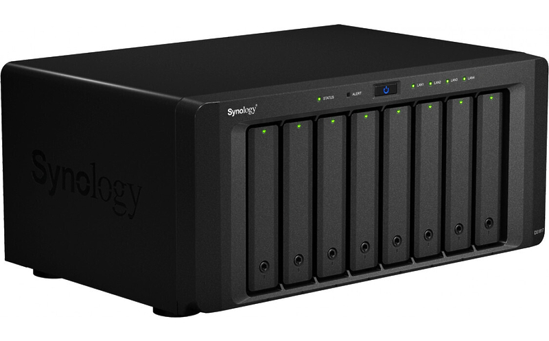 Сетевое хранилище NAS Synology DS1817 артикул 186620Si-1 фото 3