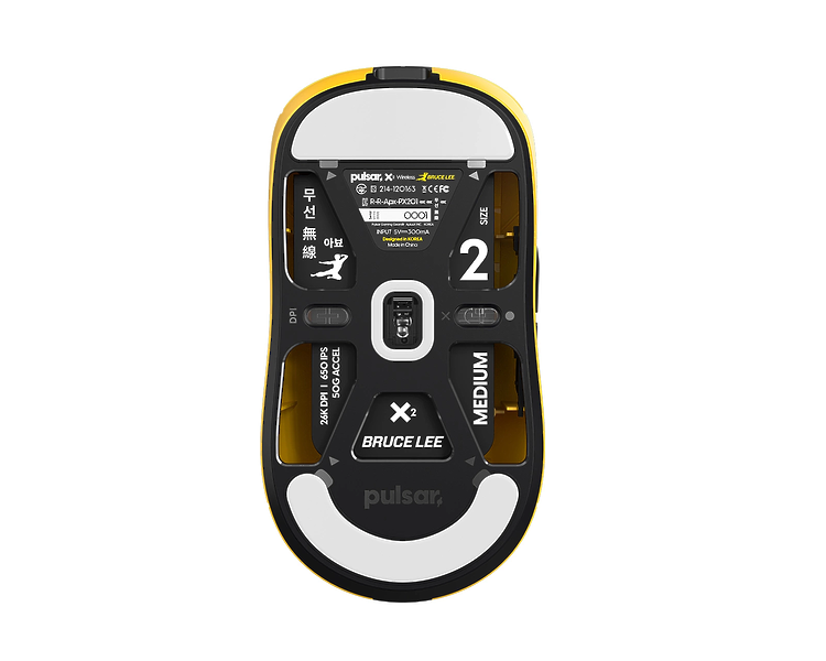 Игровая мышь Pulsar X2 Wireless Mini Bruce Lee артикул 284631Si-1 фото 5