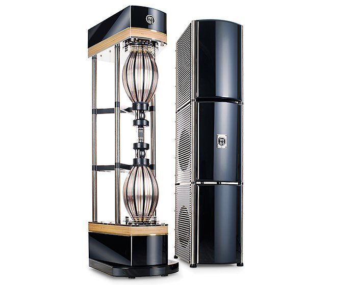 Напольная акустика MBL 101 x-treme black/chrome артикул 116171Si-1