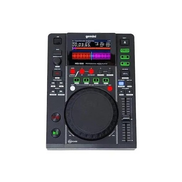 DJ-контроллер Gemini MDJ-500 артикул 272316Si-1 фото 3