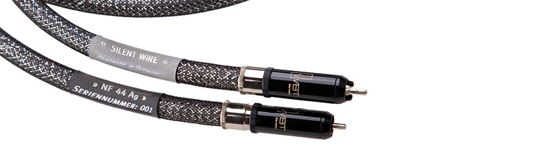 Кабель межблочный аудио Silent Wire NF 44 Ag, RCA 0.6m артикул 133081Si-1
