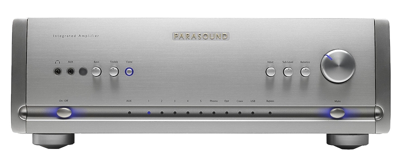 Стереоусилитель Parasound HALO Integrated Silver артикул 132020Si-1