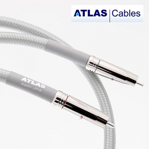 Кабель межблочный аудио Atlas Asimi Silver OCC Ultra RCA 0.5m артикул 120072Si-1