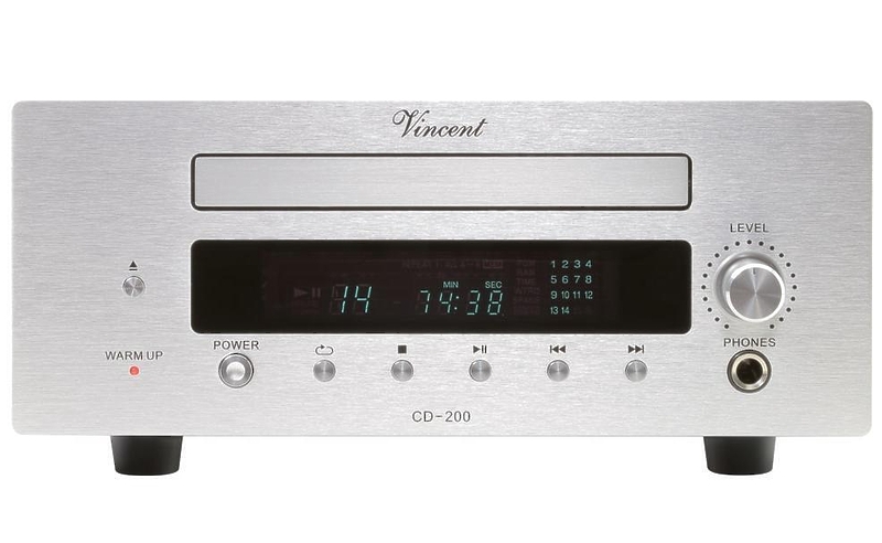 CD проигрыватель Vincent CD-200 silver артикул 203824Si-1 в интернет-магазине «HiFiRussia»