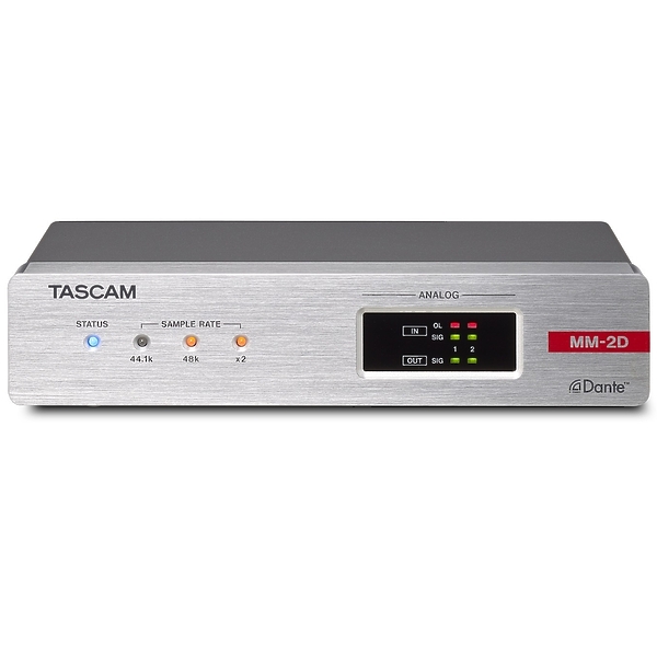 Конвертер Tascam MM-2D-X Dante-Analogue артикул 251644Si-1