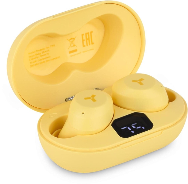 Наушники Accesstyle Fox TWS Yellow артикул 315837Si-1