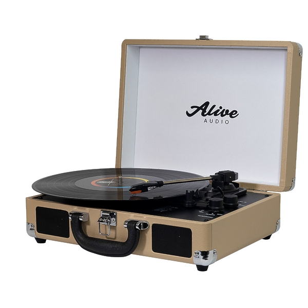 Проигрыватель винила Alive Audio GLAM Latte артикул 284750Si-1