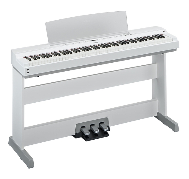 Клавишный инструмент Yamaha P-255WH артикул 136547Si-1