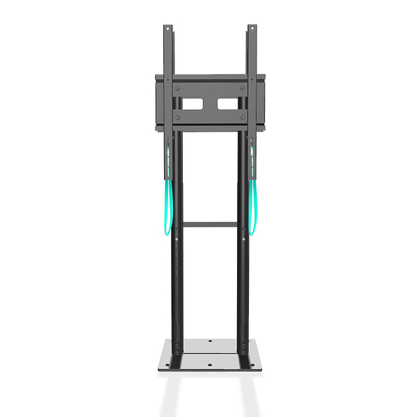Стационарная стойка для двух экранов Onkron FPRO2L-20 артикул 263688Si-1 фото 3