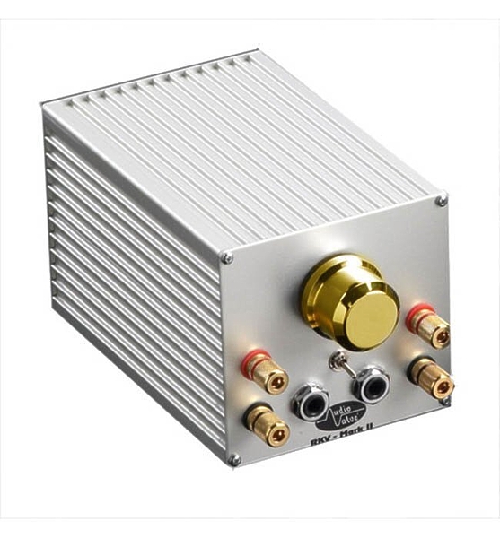 Усилитель для наушников AUDIO VALVE Impedancer RKV silver/gold артикул 145216Si-1