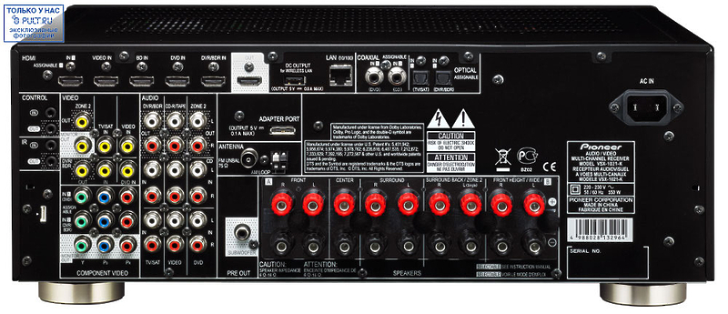 AV Ресивер Pioneer VSX-1021-K артикул 382270FV-1 фото 9