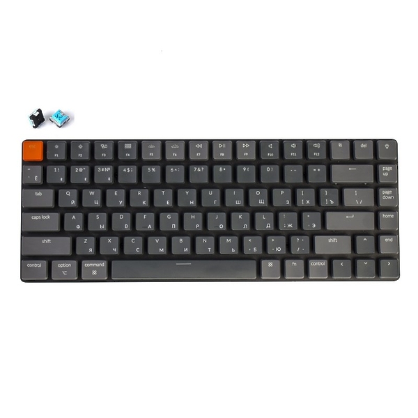 Беспроводная механическая клавиатура Keychron K3 RGB, Blue Switch артикул 307117Si-1