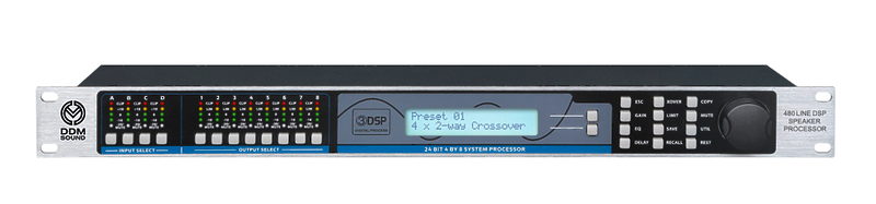 Спикер-процессор DDM Sound 480 LINE DSP артикул 334613Si-1
