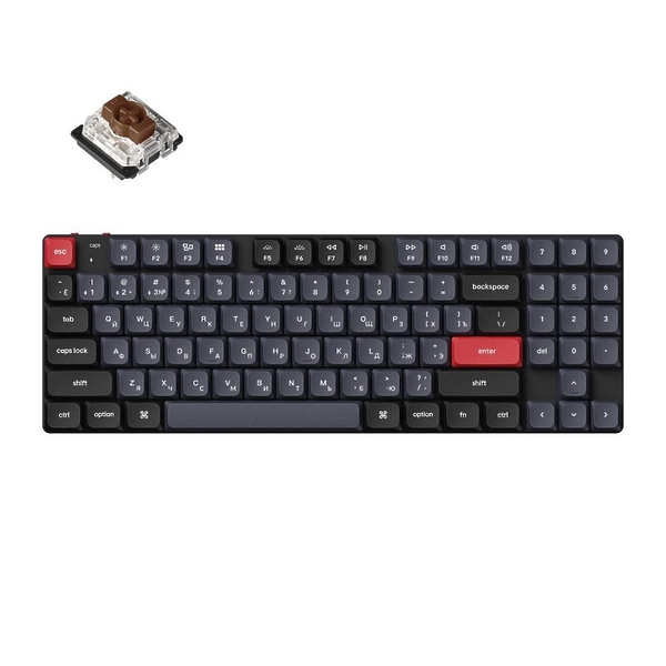 Беспроводная клавиатура Keychron K13 Pro, Gateron Brown Switch артикул 314921Si-1