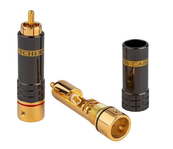 RCA разъем Tchernov Cable RCA Plug Classic NG / Retail set (4 шт) артикул 329545Si-1