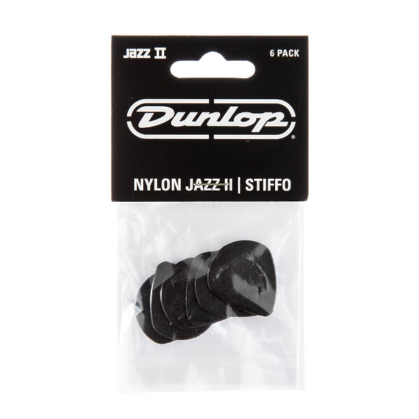 Медиаторы Dunlop 47P2S Nylon Jazz II (6 шт) артикул 319525Si-1