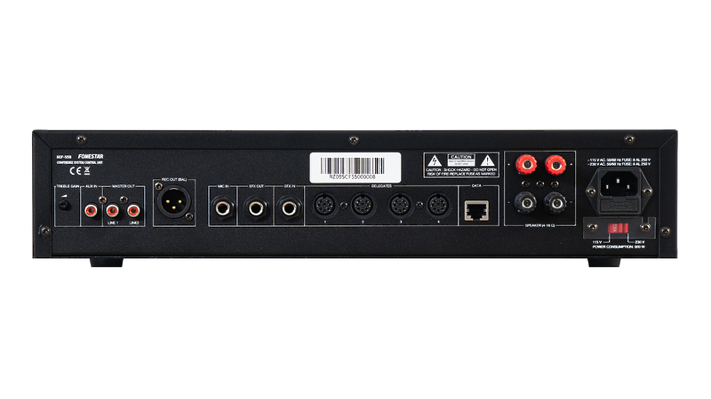 Центральный блок конференц ситсемы Fonestar SCF-550 артикул 309627Si-1 фото 4