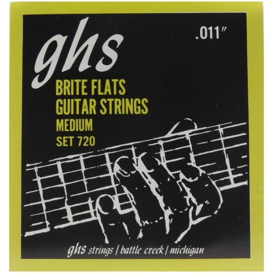 Струны для электрогитары GHS Strings 720 артикул 312512Si-1