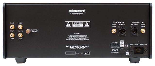 Фонокорректор Audio Research Reference PHONO 2 SE black артикул 104551Si-1 фото 3