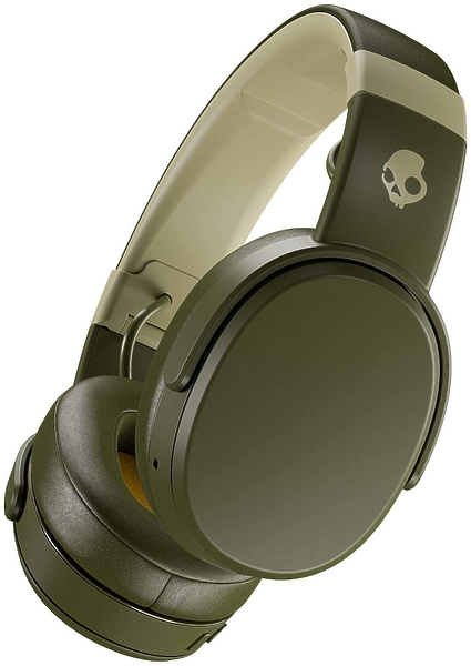 Наушники Skullcandy S6CRW-M687 Crusher Wireless Over-Ear Moss/Olive/Yellow артикул 233298Si-1