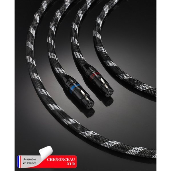 Кабель межблочный аудио Real Cable Chenonceau-XLR 1.0m артикул 159211Si-1