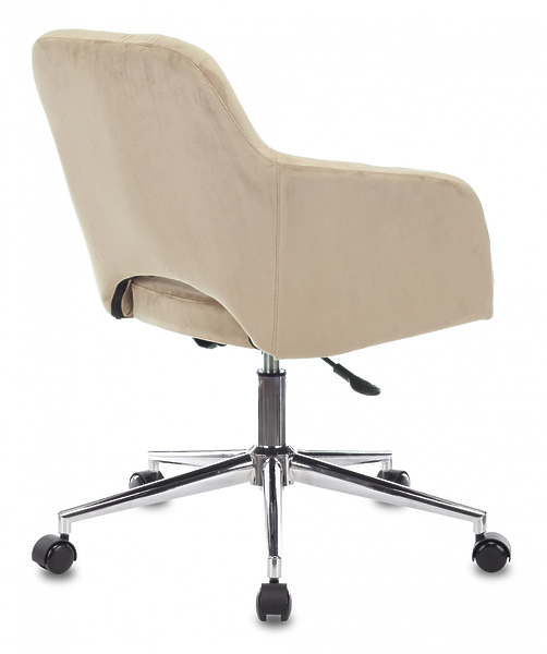 Кресло Бюрократ CH-380SL/5LATTE (Office chair CH-380SL latte Italia 5 cross metal хром) артикул 263477Si-1 фото 5