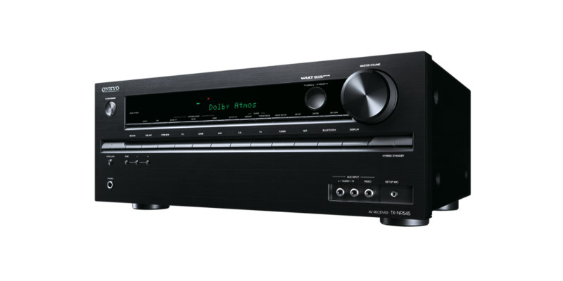 AV ресивер Onkyo TX-SR545 black артикул 119308Si-1 фото 4