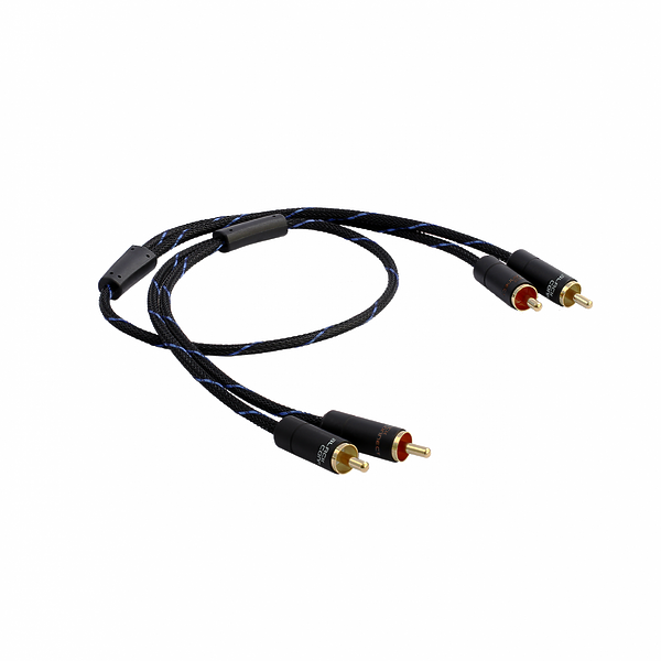 Кабель межблочный Goldkabel Black Connect Cinch Slim 1,5m артикул 249528Si-1