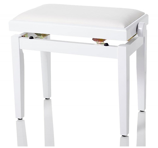 Банкетка Bespeco SG1WLVB White Polish/Beige Velvet артикул 278955Si-1
