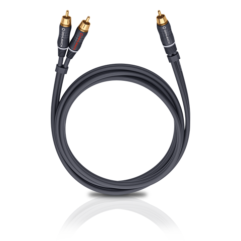 Кабель межблочный аудио Oehlbach BOOOM! Y-adapter cable anthracite 3,0 m (23703) артикул 174062Si-1