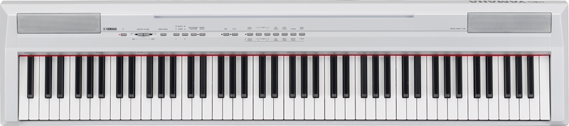 Клавишный инструмент Yamaha P-105WH артикул 136543Si-1 фото 4