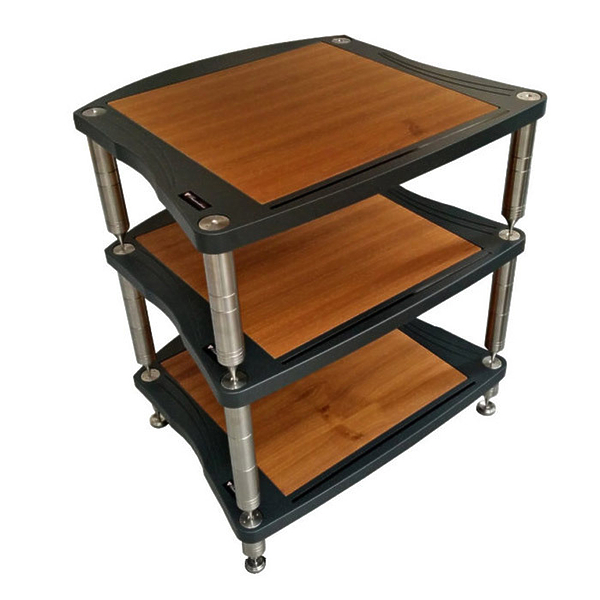 Полка для проигрывателя винила Bassocontinuo Accordeon XL4 2.0 Stealth Vinyl Shelf артикул 179876Si-1