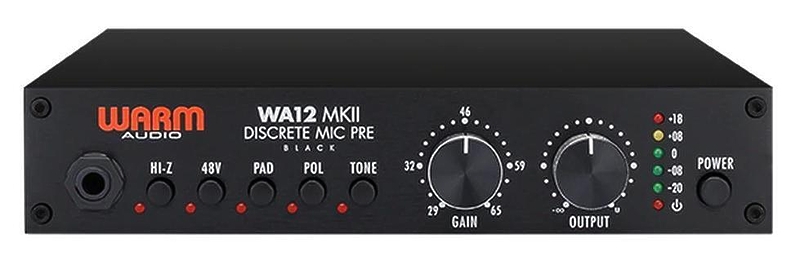 Микрофонный предусилитель Warm Audio WA12 MKII Black артикул 235204Si-1 фото 3