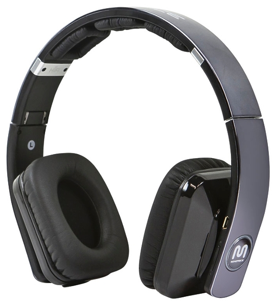 Наушники Monoprice Virtual Surround Sound Bluetooth Headphones артикул 121528Si-1