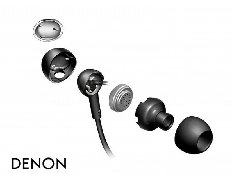 Наушники Denon AH-C260 black артикул 241719FV-1 фото 5