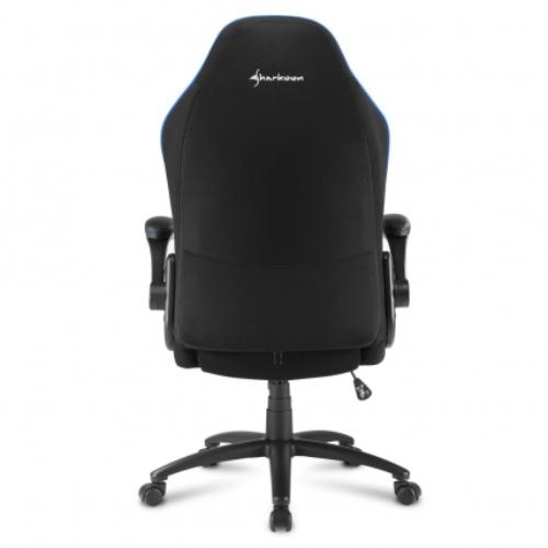 Кресло игровое Sharkoon ELBRUS 1 BK/BU артикул 269897Si-1 фото 5