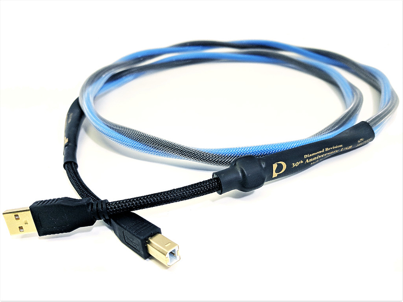 Кабель цифровой USB Purist Audio Design USB Diamond 30th Anniversary Cable 1.5m (A/B) артикул 247041Si-1
