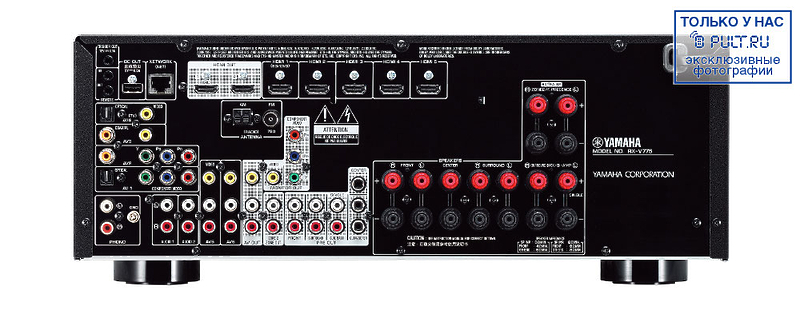AV Ресивер Yamaha RX-V775 black артикул 390975FV-1 фото 3