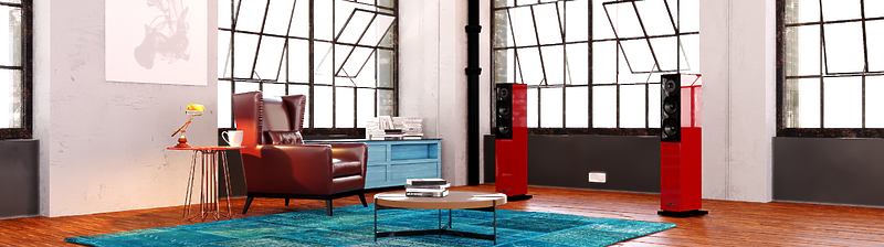 Напольная акустика Audio Physic Classic 15 Steel Blue (RAL5011) high gloss артикул 182879Si-1 фото 3