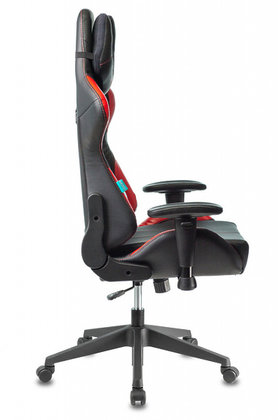 Кресло Zombie VIKING 5 AERO RED (Game chair VIKING 5 AERO black/red eco.leather headrest cross plastic) артикул 263235Si-1 фото 11