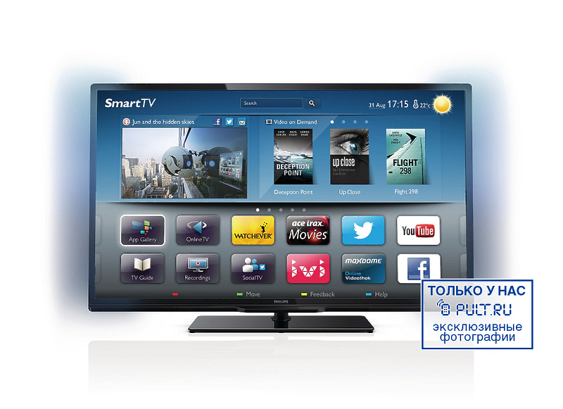 LED телевизор Philips 46PFL4418T/60 артикул 100042Si-1 фото 6