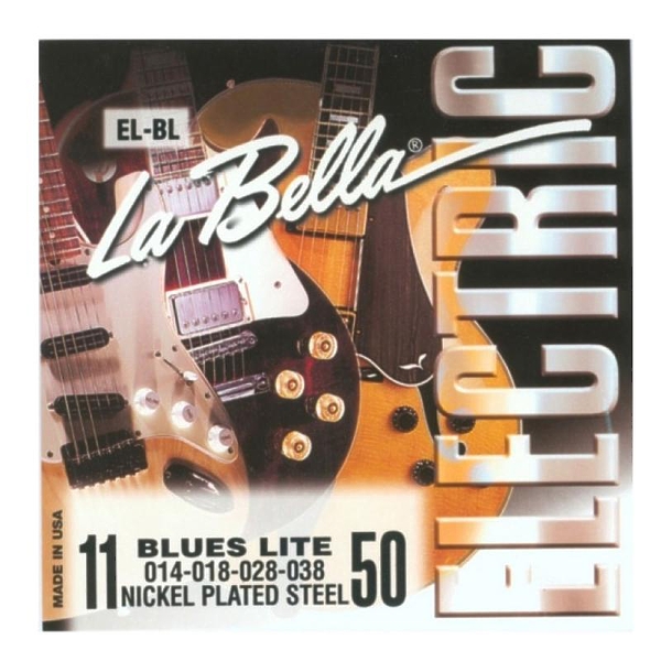 Струны для электрогитары La Bella EL-BL артикул 291436Si-1