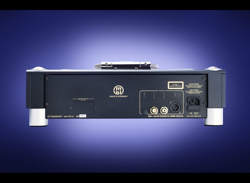 CD-транспорт MBL 1521 A black/chrome артикул 116761Si-1 фото 3