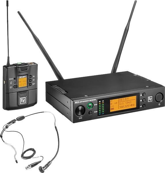Радиосистема с головной гарнитурой Electro-Voice RE3-BPHW-6M артикул 254383Si-1