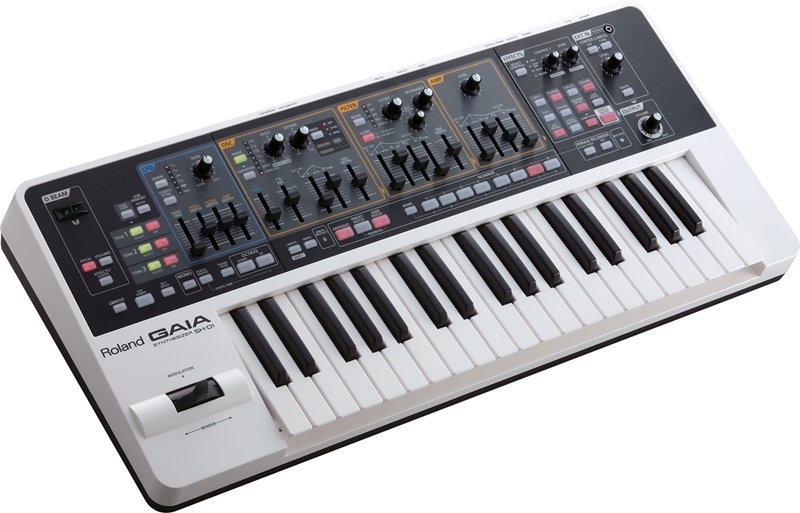 Клавишный инструмент Roland Gaia SH01 артикул 136371Si-1