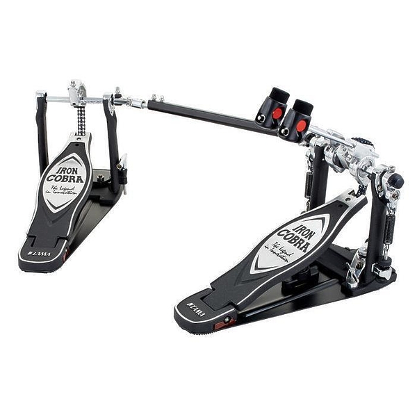 Двойная педаль для барабана TAMA HP900PWN Iron Cobra Drum Pedal w/case артикул 200222Si-1