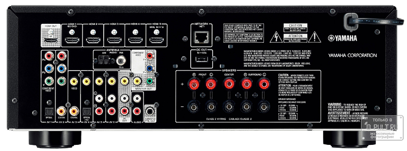 AV ресивер Yamaha RX-V375 titan артикул 100424Si-1 фото 4