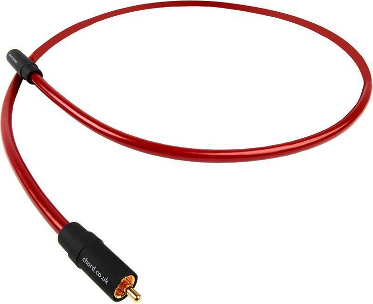Кабель межблочный аудио Chord Company Crimson VEE3 RCA-RCA 5.0m артикул 104418Si-1