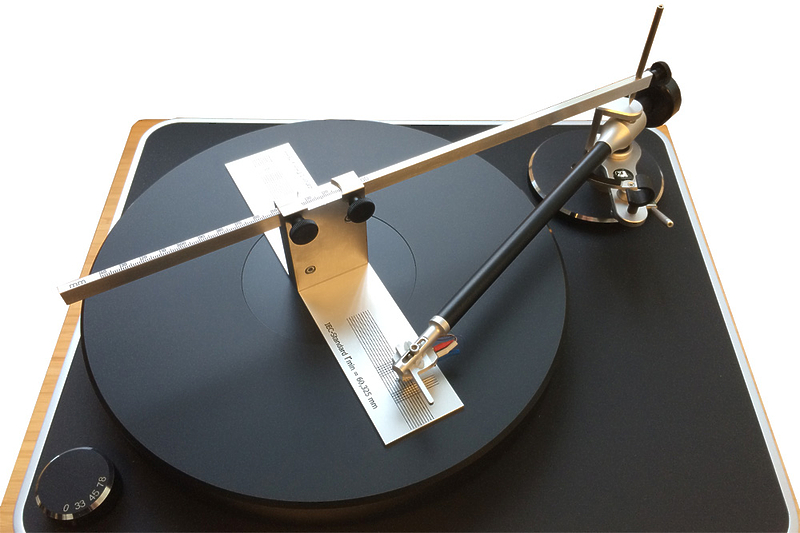 Шаблон для установки тонарма Clearaudio cartridge alignment gauge артикул 315437FV-1 фото 4