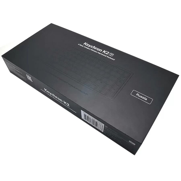 Беспроводная механическая ультратонкая клавиатура Keychron K2 Gateron RGB Blue Switch артикул 275434Si-1 фото 3